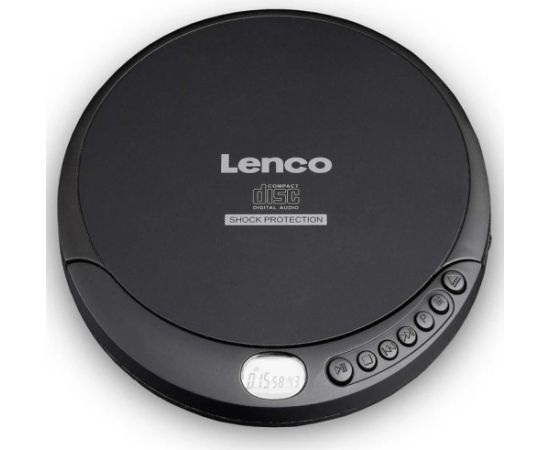 Lenco MP3 pārnēsājams CD atskaņotājs ar triecienizturīgu aizsardzību, melns - CD-200 Jaunumi - Audio-Video