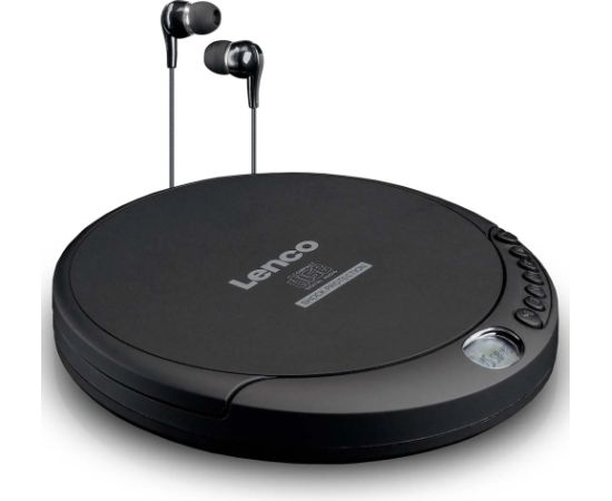 Lenco MP3 pārnēsājams CD atskaņotājs ar triecienizturīgu aizsardzību, melns - CD-200 Jaunumi - Audio-Video