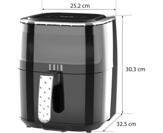 QUIN karstā gaisa katls, 4.5l - YJ-315AD Karstā Gaisa Katli (AirFryer)
