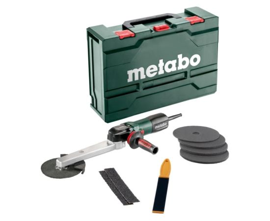 Leņķa slīpmašīna Metabo KNSE 9-150 Set; 950 W; 150 mm + + piederumi Шлифовальные станки