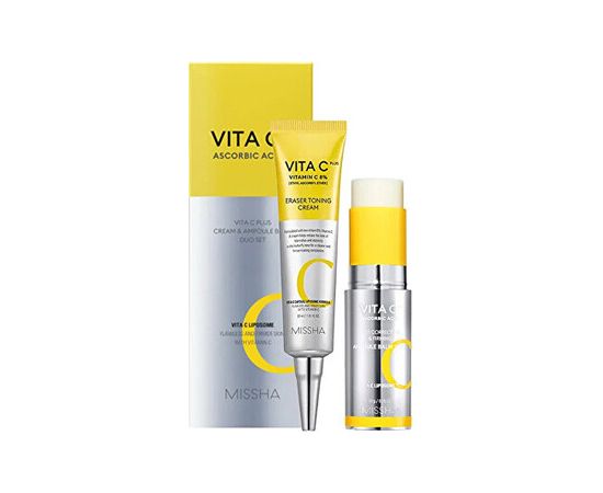 Missha Vita C Plus Toning Cream & Balm Duo Set - Dárková sada Smaržas - NESAKĀRTOTS