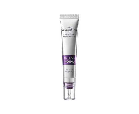 Missha Retinol 4000 Shot Intensive Cream - Pleťový krém 25ml Smaržas - NESAKĀRTOTS
