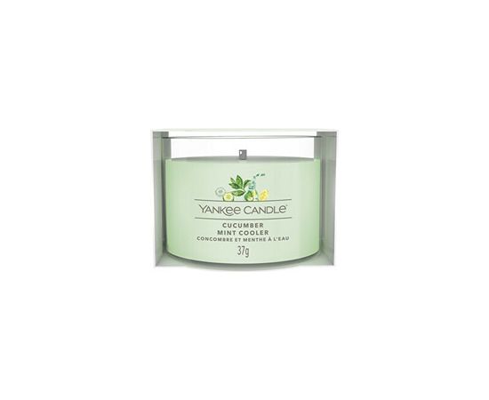 Yankee Candle Cucumber Mint Cooler ( okurková limonáda s mátou ) - Votivní svíčka ve skle 37.0g Ароматы для дома и комнаты