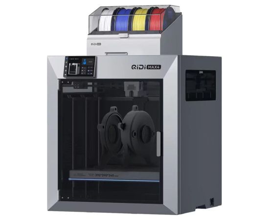 QIDI Max 4 Combo 3D printer 3D Printeri un lāzergravētāji