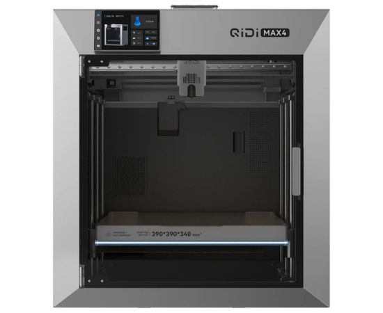 QIDI Max 4 3D printer 3D Printeri un lāzergravētāji