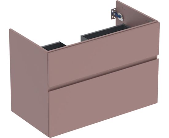 Geberit izlietnes skapītis Aniara, 880x475 mm, h=605 mm, 2A, matt rusty red Izlietnes skapis