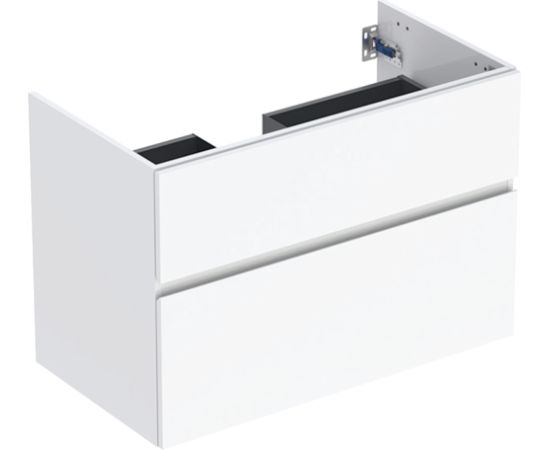 Geberit izlietnes skapītis Aniara, 888x475 mm, h=605 mm, 2A, spīdīgs balts Izlietnes skapis