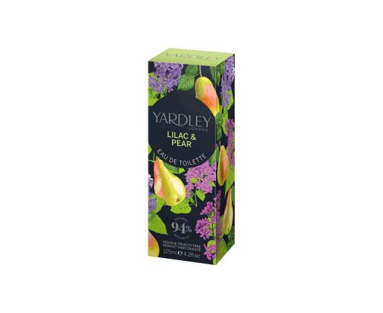 Yardley, Lilac & Pear, Eau De Toilette, For Women, 125 ml For Women Sieviešu Smaržas