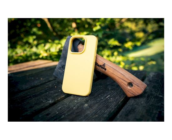 Tactical MagForce Velvet Smoothie Cover Aizsargapvalks priekš Apple iPhone 15 / dzeltens Neoriģinālie Maciņi