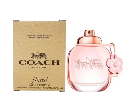 Coach, Floral, Eau De Parfum, For Women, 90 ml *Tester Smaržas - NESAKĀRTOTS