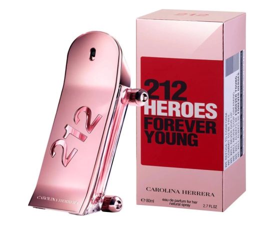 Carolina Herrera, 212 Heroes, Eau De Parfum, For Women, 80 ml *Tester Smaržas - NESAKĀRTOTS