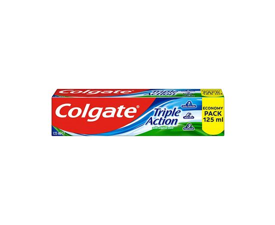 Colgate Triple Action Toothpaste - Zubní pasta 125ml Zobu pastas un mutes dobuma skalojamie līdzekļi