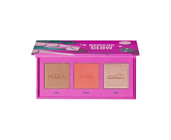 Benefit Game On Glow Palette - Paletka na tvář 7,5 g 0.0g Dekoratīvā kosmētika