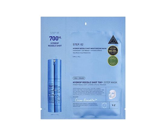 Vt Cosmetics Hydrop Reedle Shot 700hl Sheet Mask - Pleťová maska 1.5g Духи и косметика