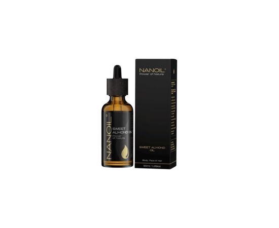 Nanoil Sweet Almond Oil - Olej pro všechny typy vlasů 50ml Уход за волосами