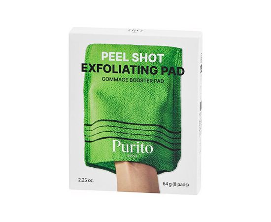 Purito Peel Shot Exfoliating Pad - Exfoliační tampony 64.0g Ķermeņa kosmētika