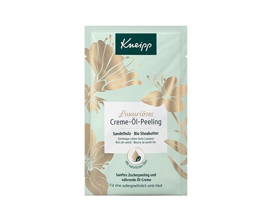 Kneipp Creme Oil Peeling - Luxusní bambucký peeling 40ml Ķermeņa kosmētika
