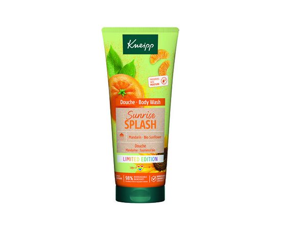 Kneipp Sunrise Splash Body Wash - Sprchový gel 200ml Ķermeņa kosmētika