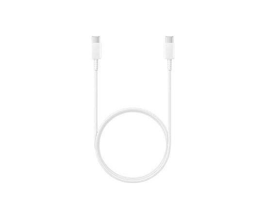 EP-T1510EWE + EP-DA705BWE Samsung 15W Travel Charger Ceļojumu lādētājs + USB-C/USB-C datu kabelis / balts Telefonu lādētāji 220v