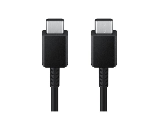 EP-DX310JBE Samsung USB-C/USB-C Data Cable USB-C/USB-C datu kabelis 3A 1.8m / melns Data USB kabeļi