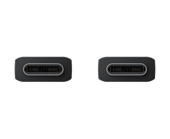 EP-DX310JBE Samsung USB-C/USB-C Data Cable USB-C/USB-C datu kabelis 3A 1.8m / melns Data USB kabeļi