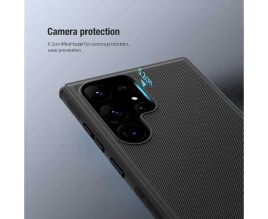 Nillkin Super Frosted PRO Back Cover Защитный чехол для Samsung Galaxy S23 Ultra / чёрный Чехлы - альтернативные