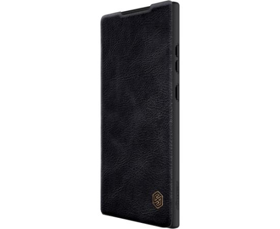 Nillkin Qin Book PRO Case Aizsargapvalks priekš Samsung Galaxy S23 Ultra / melns Neoriģinālie Maciņi