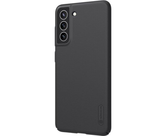 Nillkin Super Frosted Back Cover Aizsargapvalks priekš Samsung Galaxy S21 FE 5G / melns Neoriģinālie Maciņi