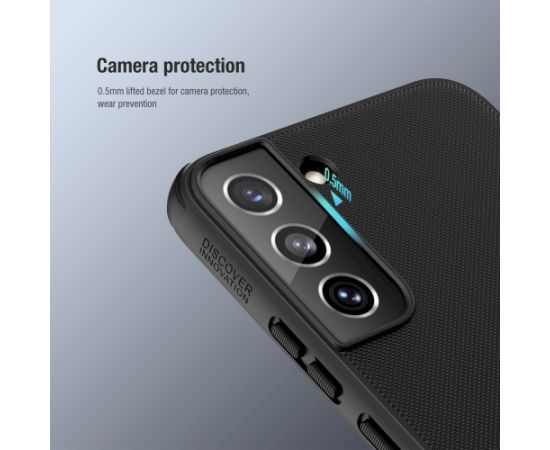 Nillkin Super Frosted PRO Back Cover Aizsargapvalks priekš Samsung Galaxy S22 / melns Neoriģinālie Maciņi