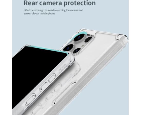 Nillkin Nature TPU PRO Cover Aizsargapvalks priekš Samsung Galaxy S24 Ultra / caurspīdīgs Neoriģinālie Maciņi