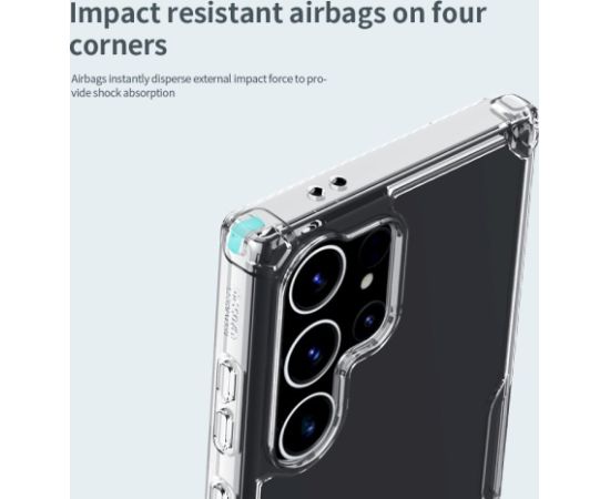 Nillkin Nature TPU PRO Cover Aizsargapvalks priekš Samsung Galaxy S24 Ultra / caurspīdīgs Neoriģinālie Maciņi