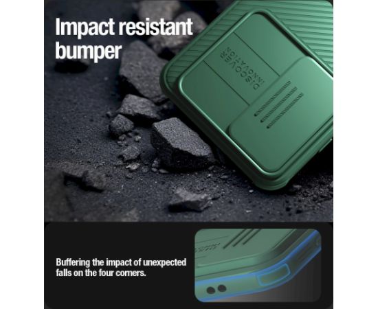 Nillkin CamShield PRO Hard Case Aizsargapvalks priekš Samsung Galaxy S24 / melns Neoriģinālie Maciņi