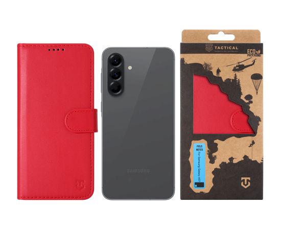 Tactical Field Notes Aizsargapvalks priekš Samsung Galaxy A57 / sarkans Neoriģinālie Maciņi