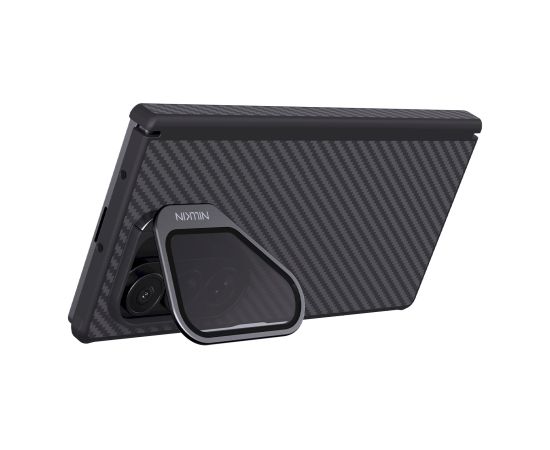 Nillkin CarboProp Aramid Magnetic Case Aizsargapvalks priekš Samsung Galaxy Z Fold 7 / melns Neoriģinālie Maciņi