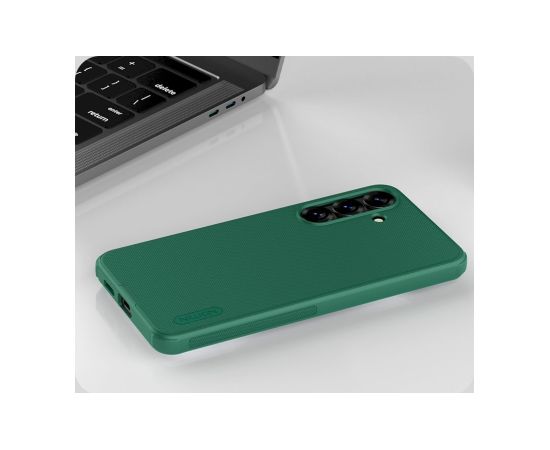 Nillkin Super Frosted PRO Back Cover Aizsargapvalks priekš Samsung Galaxy S25+ / tumši zaļš Neoriģinālie Maciņi