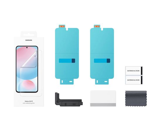 Samsung EF-US721CTE Protection Film Aizsargplēvīte telefona ekrānam Samsung Galaxy S24 FE / caurspīdīga Ekrānu aizsardzība