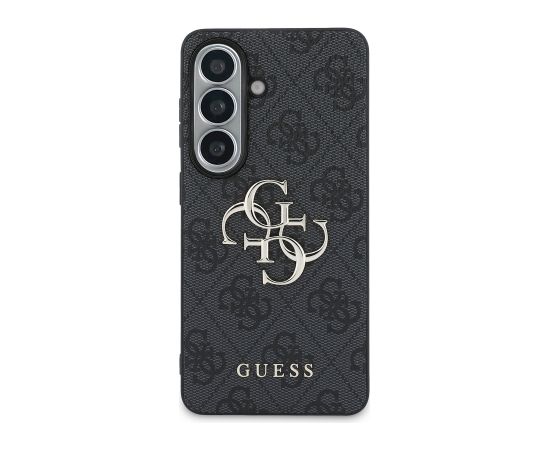 Guess PU 4G Metal Logo Case Aizsargapvalks priekš Samsung Galaxy S26+ / peleks Neoriģinālie Maciņi