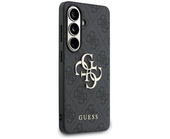 Guess PU 4G Metal Logo Case Aizsargapvalks priekš Samsung Galaxy S26+ / peleks Neoriģinālie Maciņi