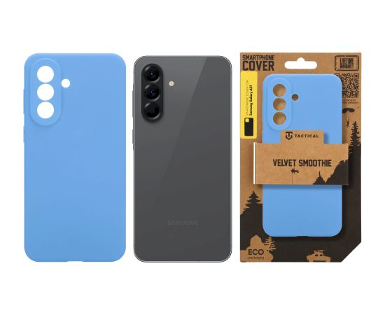 Tactical Velvet Smoothie Cover Avatar Aizsargapvalks priekš Samsung Galaxy A57 / melns Neoriģinālie Maciņi