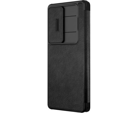 Nillkin Qin Book PRO Case Aizsargapvalks priekš Samsung Galaxy S25 Ultra / melns Neoriģinālie Maciņi