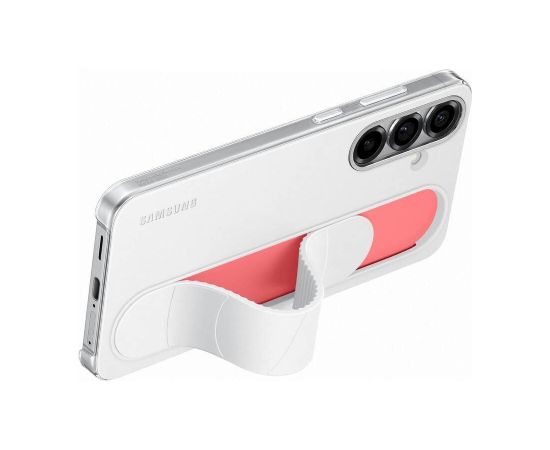 Samsung EF-GS936CWE Standing Grip Cover Aizsargapvalks priekš Samsung Galaxy S25+ / balts Neoriģinālie Maciņi