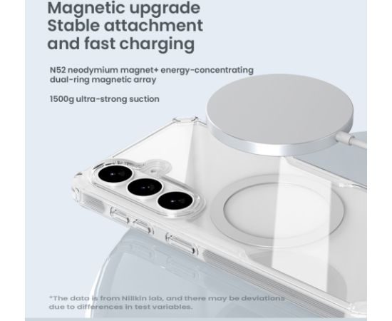 Nillkin Nature TPU PRO Magnetic Cover Aizsargapvalks priekš Samsung Galaxy S26 / caurspīdīgs Neoriģinālie Maciņi