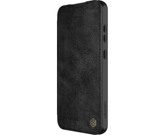 Nillkin Qin Book PRO Case Aizsargapvalks priekš Samsung Galaxy S24 FE / melns Neoriģinālie Maciņi