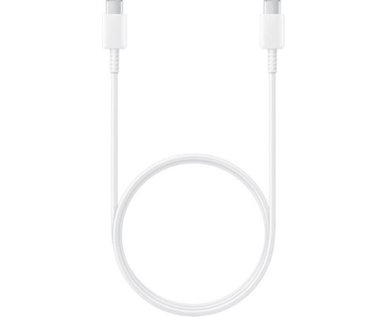 Samsung EP-DG980BWE USB-C uz USB-C datu kabelis 1m balts Data USB kabeļi