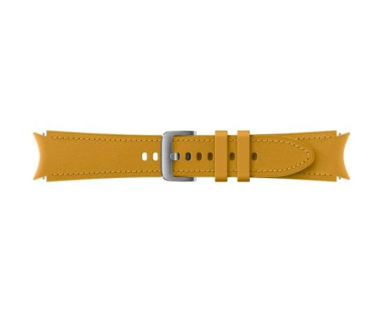 ET-SHR89LYE Samsung Galaxy Watch 4 46mm Leather Band Кожаный ремешок для Samsung Galaxy Watch 4 46mm M/L / коричневый Smart pūlksteņu aksesuāri