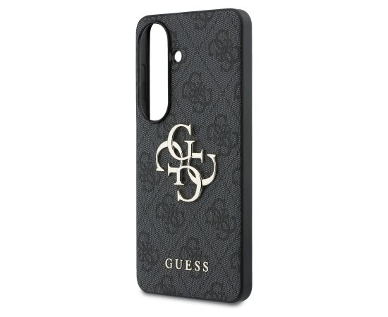 Guess PU 4G Metal Logo Case Aizsargapvalks priekš Samsung Galaxy S26 / peleks Neoriģinālie Maciņi