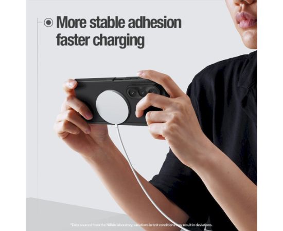 Nillkin Super Frosted FOLD Magnetic Back Cover Aizsargapvalks priekš Samsung Galaxy Z Fold 7 / melns Neoriģinālie Maciņi