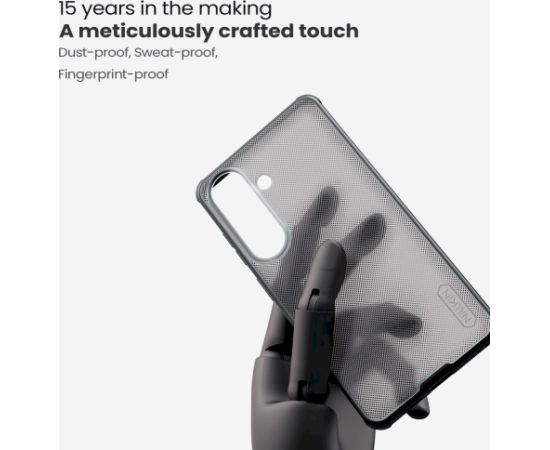 Nillkin Super Frosted PRO Back Cover Aizsargapvalks priekš Samsung Galaxy S26 / caurspīdīgs melns Neoriģinālie Maciņi