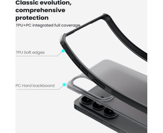 Nillkin Super Frosted PRO Back Cover Aizsargapvalks priekš Samsung Galaxy S26 / caurspīdīgs melns Neoriģinālie Maciņi