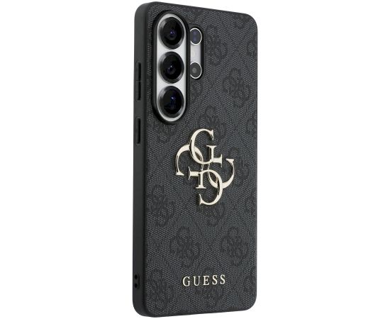 Guess PU 4G Metal Logo Case Aizsargapvalks priekš Samsung Galaxy S26 Ultra / peleks Neoriģinālie Maciņi